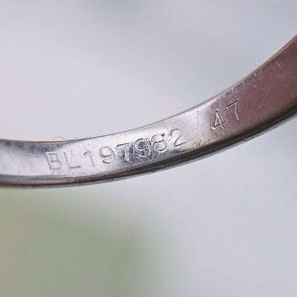 Vintage Van Cleef & Arpels ARNO Diamond 18k White Gold Alhambra VCA Clover Ring - Picture 4 of 11